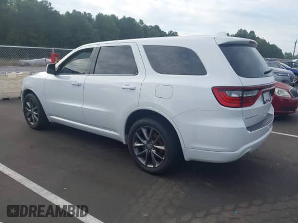 2018 Dodge Durango GT with VIN 1C4RDHDGXJC461398, listed as a IAAI auction lot 43234179 with 162,740 mi miles and . Bid and sale history available at DreamBid. Image 3.