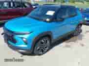 2025 Chevrolet TrailBlazer RS with VIN KL79MTSL4SB013343, listed as a IAAI auction lot 42546286 with 6,438 mi miles and . Bid and sale history available at DreamBid. Image 2.