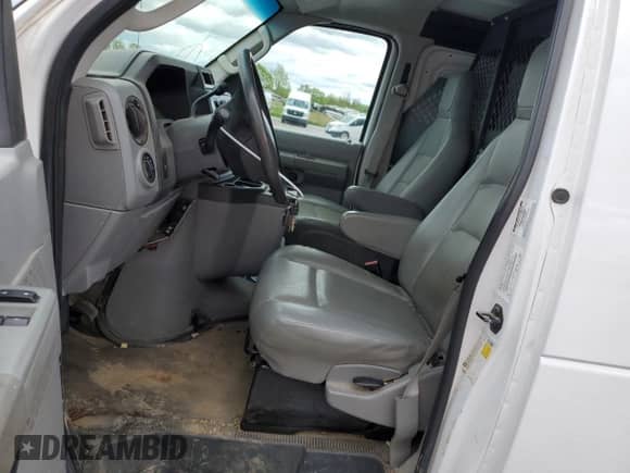 2013 Ford Econoline Cargo Commercial with VIN 1FTNE1EWXDDA97815, listed as a Copart auction lot 57268985 with 120,609 mi miles and Non repairable. Bid and sale history available at DreamBid. Image 7.