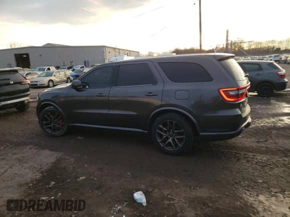2019 Dodge Durango SRT with VIN 1C4SDJGJ0KC844560, listed as a Copart auction lot 87849805 with 44,031 mi miles and Salvage title. Bid and sale history available at DreamBid. Image 2.