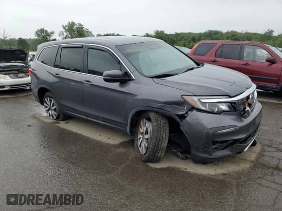 2019 Honda Pilot EX-L z VIN 5FNYF6H40KB038134, wystawiony jako Copart lot #61194745 z przebiegiem 68 723 mil mil oraz Szkoda całkowita • Salvage title. Historia ofert i sprzedaży dostępna na DreamBid. Obrazek 4.