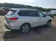 2015 Nissan Pathfinder S with VIN 5N1AR2MN3FC722707, listed as a Copart auction lot 59866905 with 124,684 mi miles and Salvage title. Bid and sale history available at DreamBid. Image 3.