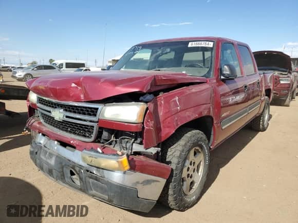 2006 Chevrolet Silverado 1500 LT3 с VIN 2GCEK13N561228103, выставлен на аукционе Copart как лот 61666764 с пробегом 173 675 миль миль и Списание • Salvage title. История ставок и продаж доступна на DreamBid. Изображение 1.