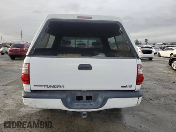 2006 Toyota Tundra Limited with VIN 5TBRT38116S472221, listed as a Copart auction lot 45183875 with 164,214 mi miles and Salvage title. Bid and sale history available at DreamBid. Image 6.
