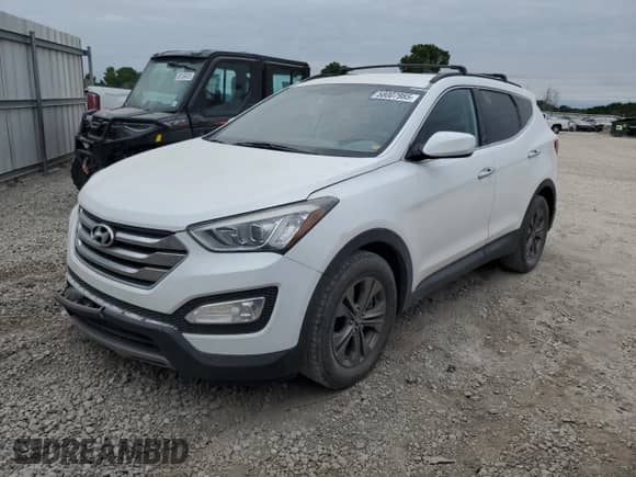 2013 Hyundai Santa Fe Sport z VIN 5XYZU3LBXDG114775, wystawiony jako Copart lot #58007985 z przebiegiem 124 807 mil mil oraz Szkoda całkowita • Salvage title. Historia ofert i sprzedaży dostępna na DreamBid. Obrazek 1.