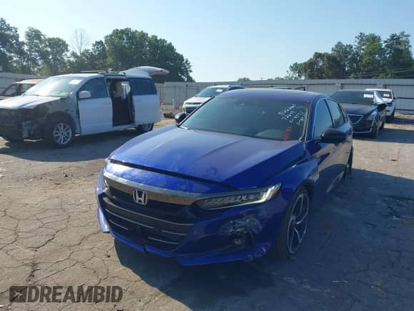 2022 Honda Accord Sport z VIN 1HGCV2F31NA019753, wystawiony jako IAAI lot #43107444 z przebiegiem 19 155 mil mil oraz . Historia ofert i sprzedaży dostępna na DreamBid. Obrazek 17.