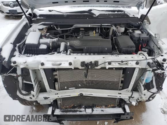 2022 Chevrolet Colorado 2WD Work Truck with VIN 1GCHSBEAXN1215252, listed as a Copart auction lot 87815555 with 50,806 mi miles and Salvage title. Bid and sale history available at DreamBid. Image 11.