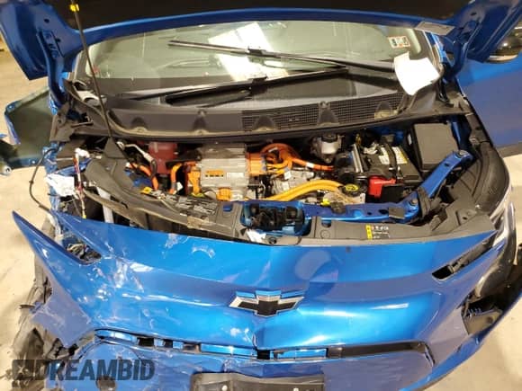 2022 Chevrolet Bolt EV 1LT with VIN 1G1FW6S00N4100956, listed as a Copart auction lot 59753645 with 57,700 mi miles and Salvage title. Bid and sale history available at DreamBid. Image 12.