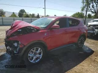 2024 Dodge Hornet R/T with VIN ZACPDFCW7R3A17916, listed as a Copart auction lot 64231424 with 9,531 mi miles and Non repairable. Bid and sale history available at DreamBid. Image 1.