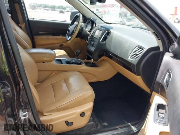 2013 Dodge Durango Citadel with VIN 1C4RDHEG3DC562477, listed as a IAAI auction lot 42645709 with 207,383 mi miles and . Bid and sale history available at DreamBid. Image 5.