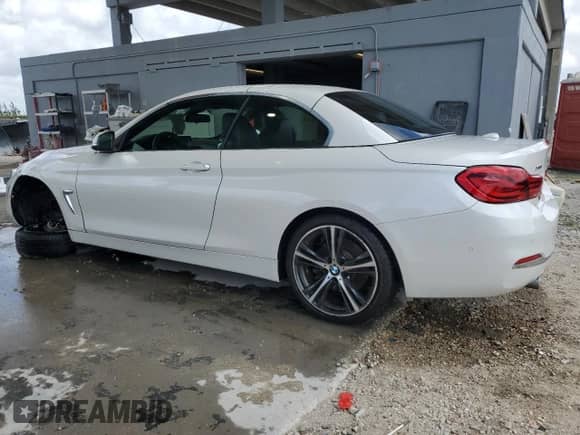 2018 BMW 4 Series 440i xDrive z VIN WBA4Z7C53JED47835, wystawiony jako Copart lot #51458945 z przebiegiem 47 795 mil mil oraz Szkoda całkowita • Salvage title. Historia ofert i sprzedaży dostępna na DreamBid. Obrazek 2.