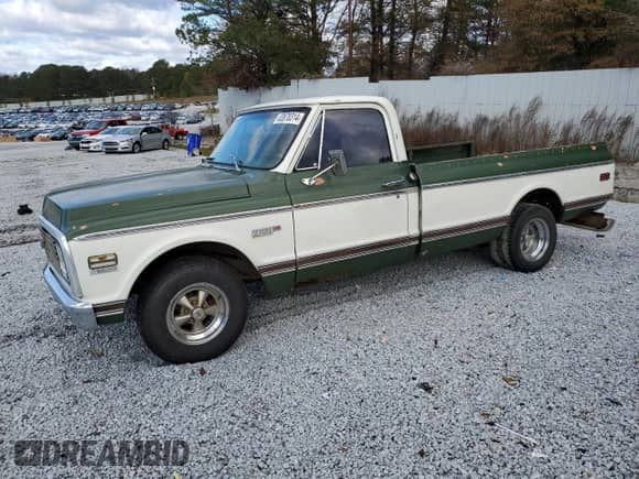 1971 Chevrolet Silverado 1500 z VIN CE141S664906, wystawiony jako Copart lot #83878314 z przebiegiem 653 233 mil mil oraz Szkoda całkowita • Salvage title. Historia ofert i sprzedaży dostępna na DreamBid. Obrazek 1.