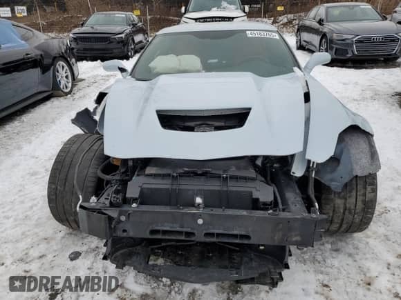 2019 Chevrolet Corvette Grand Sport 1LT с VIN 1G1YW2D71K5112647, выставлен на аукционе Copart как лот 45183765 с пробегом 22 769 миль миль и Списание • Salvage title. История ставок и продаж доступна на DreamBid. Изображение 5.