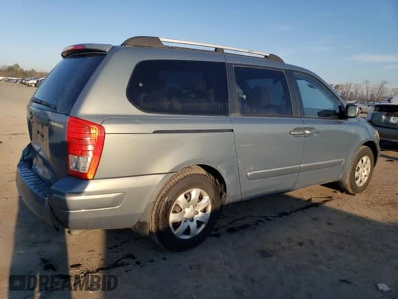 2008 Hyundai Entourage GLS с VIN KNDMC233786047223, выставлен на аукционе Copart как лот 41042974 с пробегом 216 628 миль миль и Чистый • Clean title. История ставок и продаж доступна на DreamBid. Изображение 3.
