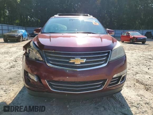 2015 Chevrolet Traverse LTZ с VIN 1GNKRJKD7FJ378539, выставлен на аукционе Copart как лот 63492205 с пробегом Не указан миль и Списание • Salvage title. История ставок и продаж доступна на DreamBid. Изображение 5.