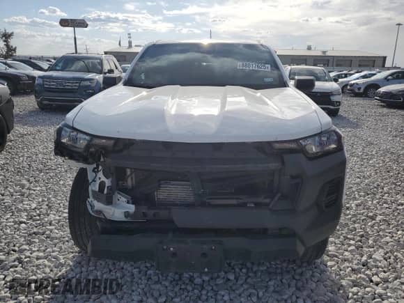 2023 Chevrolet Colorado 4WD Work Truck z VIN 1GCPTBEK6P1164370, wystawiony jako Copart lot #88017625 z przebiegiem 34 139 mil mil oraz Szkoda całkowita • Salvage title. Historia ofert i sprzedaży dostępna na DreamBid. Obrazek 5.