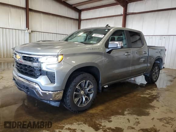 2025 Chevrolet Silverado 1500 z VIN 3GCPKKEK5SG139036, wystawiony jako Copart lot #68049775 z przebiegiem 8 130 mil mil oraz Szkoda całkowita • Salvage title. Historia ofert i sprzedaży dostępna na DreamBid. Obrazek 1.