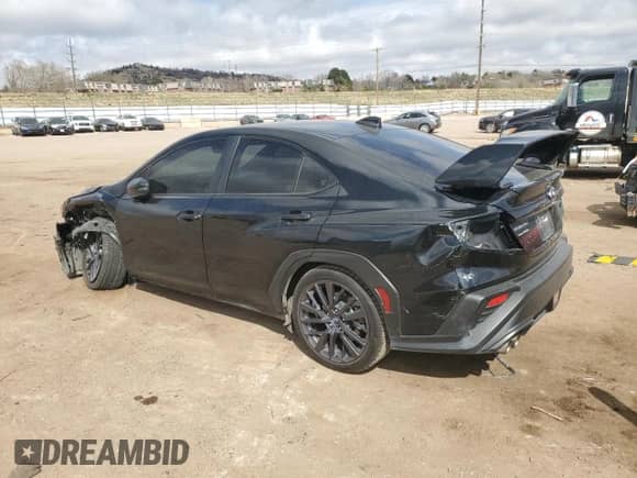 2023 Subaru WRX Limited с VIN JF1VBAL64P9823421, выставлен на аукционе Copart как лот 52038585 с пробегом 14 794 миль миль и Списание • Salvage title. История ставок и продаж доступна на DreamBid. Изображение 2.