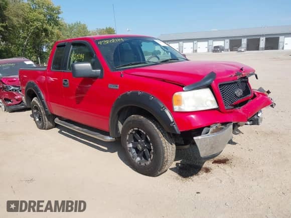 2005 Ford F-150 XLT with VIN 1FTRX12585KE52369, listed as a IAAI auction lot 43202114 with 182,796 mi miles and . Bid and sale history available at DreamBid. Image 1.