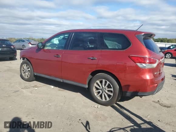 2014 Nissan Pathfinder S with VIN 5N1AR2MN6EC708914, listed as a Copart auction lot 86530865 with 100,981 mi miles and Salvage title. Bid and sale history available at DreamBid. Image 2.