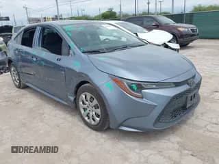 2021 Toyota Corolla LE with VIN JTDEPMAE8MJ163336, listed as a IAAI auction lot 42836489 with 90,641 mi miles and . Bid and sale history available at DreamBid. Image 1.