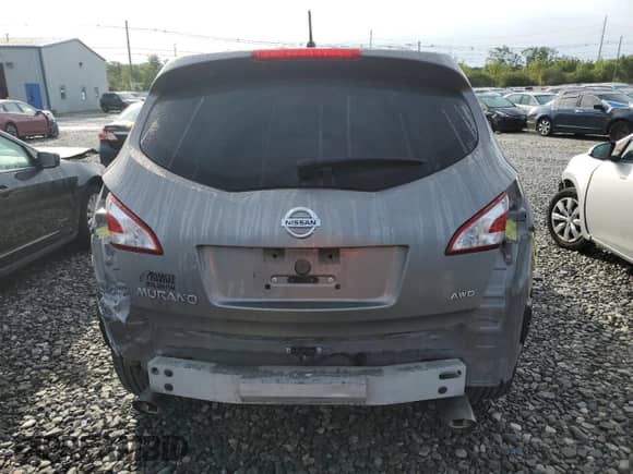 2012 Nissan Murano SL with VIN JN8AZ1MW0CW229492, listed as a Copart auction lot 71694495 with 188,065 mi miles and Clean title. Bid and sale history available at DreamBid. Image 6.