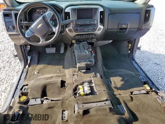 2017 Chevrolet Silverado 1500 LTZ with VIN 3GCPCSEC9HG480583, listed as a Copart auction lot 81073435 with Not provided miles and Salvage title. Bid and sale history available at DreamBid. Image 8.