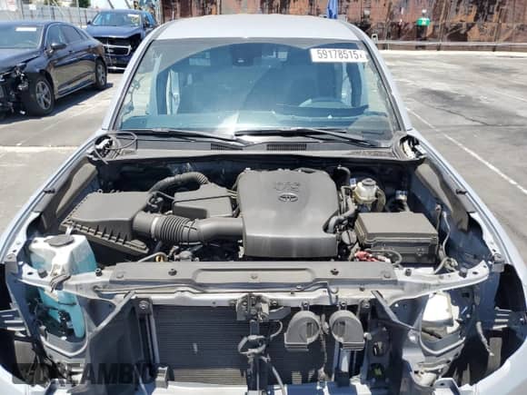 2021 Toyota Tacoma SR5 с VIN 3TMBZ5DNXMM031339, выставлен на аукционе Copart как лот 59178515 с пробегом 27 885 миль миль и Списание • Salvage title. История ставок и продаж доступна на DreamBid. Изображение 11.