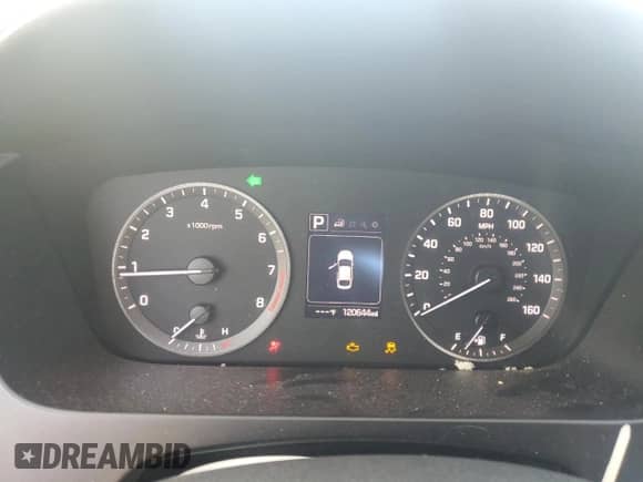 2017 Hyundai Sonata Sport with VIN 5NPE34AF9HH455161, listed as a Copart auction lot 80162745 with 120,644 mi miles and Salvage title. Bid and sale history available at DreamBid. Image 9.