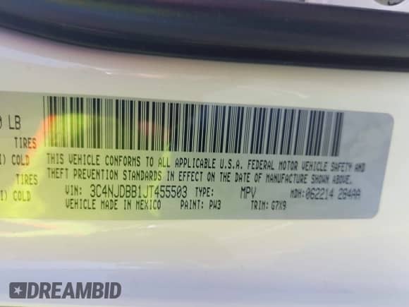 2018 Jeep Compass Latitude с VIN 3C4NJDBB1JT455503, выставлен на аукционе IAAI как лот 43194878 с пробегом Не указан миль и . История ставок и продаж доступна на DreamBid. Изображение 9.