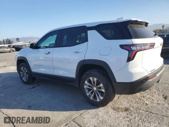2025 Chevrolet Equinox FWD LT с VIN 3GNAXHEGXSL212244, выставлен на аукционе Copart как лот 85930265 с пробегом 22 062 миль миль и Чистый • Clean title. История ставок и продаж доступна на DreamBid. Изображение 2.