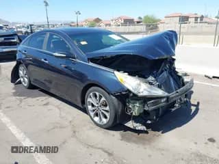 2013 Hyundai Sonata SE with VIN 5NPEC4AB5DH706345, listed as a IAAI auction lot 42607633 with 179,981 mi miles and . Bid and sale history available at DreamBid. Image 1.