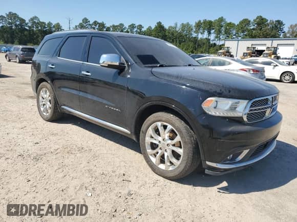 2017 Dodge Durango Citadel z VIN 1C4SDHET7HC622877, wystawiony jako Copart lot #80350245 z przebiegiem 174 435 mil mil oraz Czysty tytuł • Clean title. Historia ofert i sprzedaży dostępna na DreamBid. Obrazek 4.