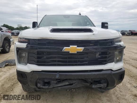 2024 Chevrolet Silverado 2500HD Work Truck с VIN 2GC4YLEYXR1168708, выставлен на аукционе Copart как лот 61971585 с пробегом 28 080 миль миль и Списание • Salvage title. История ставок и продаж доступна на DreamBid. Изображение 5.
