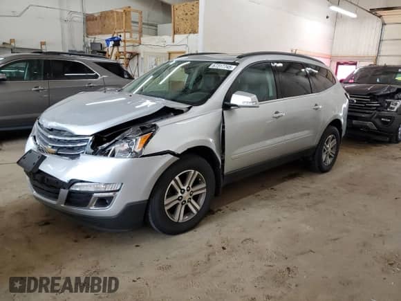 2016 Chevrolet Traverse LT z VIN 1GNKVHKD5GJ192486, wystawiony jako Copart lot #67317745 z przebiegiem 136 684 mil mil oraz Szkoda całkowita • Salvage title. Historia ofert i sprzedaży dostępna na DreamBid. Obrazek 1.