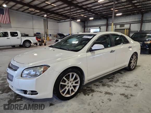2012 Chevrolet Malibu LTZ 1LZ with VIN 1G1ZE5E09CF168390, listed as a Copart auction lot 84930215 with 154,381 mi miles and Salvage title. Bid and sale history available at DreamBid. Image 1.