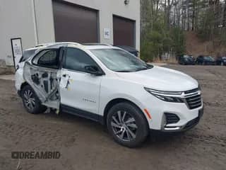 2024 Chevrolet Equinox Premier с VIN 3GNAXXEG8RL179636, выставлен на аукционе IAAI как лот 41908189 с пробегом 23 080 миль миль и . История ставок и продаж доступна на DreamBid. Изображение 1.