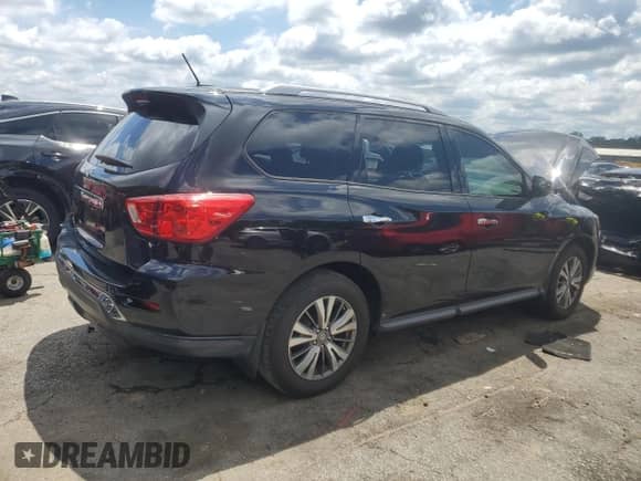 2018 Nissan Pathfinder S with VIN 5N1DR2MN9JC646285, listed as a Copart auction lot 67506445 with 188,265 mi miles and Clean title. Bid and sale history available at DreamBid. Image 3.