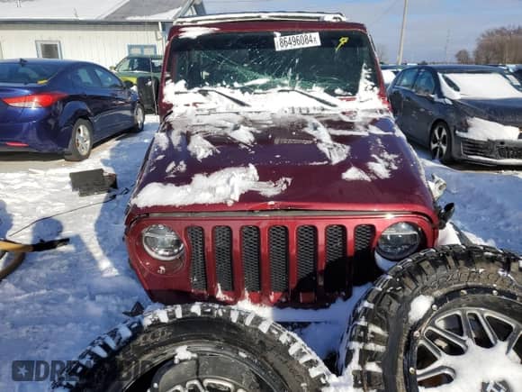 2021 Jeep Wrangler Unlimited Sport Altitude с VIN 1C4HJXDG2MW544163, выставлен на аукционе Copart как лот 86496084 с пробегом 49 737 миль миль и Списание • Salvage title. История ставок и продаж доступна на DreamBid. Изображение 5.