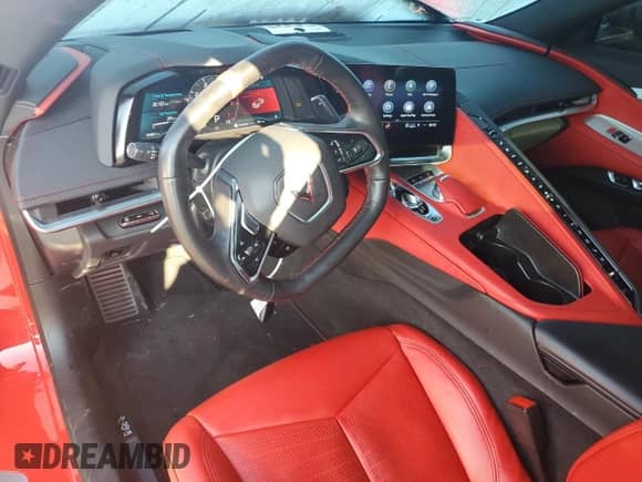 2023 Chevrolet Corvette 2LT z VIN 1G1YB3D48P5133400, wystawiony jako Copart lot #63510305 z przebiegiem 16 481 mil mil oraz Szkoda całkowita • Salvage title. Historia ofert i sprzedaży dostępna na DreamBid. Obrazek 8.