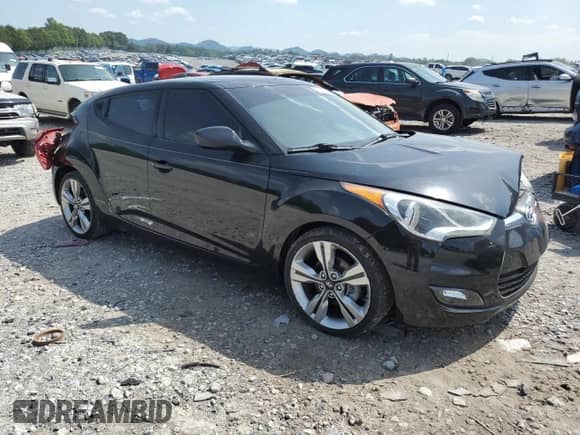2017 Hyundai Veloster с VIN KMHTC6AD1HU321280, выставлен на аукционе Copart как лот 65746405 с пробегом 59 139 миль миль и Списание • Salvage title. История ставок и продаж доступна на DreamBid. Изображение 4.