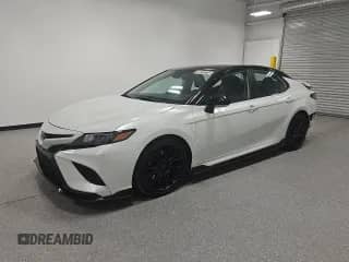 2023 Toyota Camry TRD with VIN 4T1KZ1AK9PU072642, listed as a Copart auction lot 89823215 with 83,133 mi miles and Clean title. Bid and sale history available at DreamBid. Image 1.