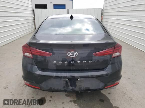 2020 Hyundai Elantra Value Edition with VIN KMHD84LF7LU951886, listed as a Copart auction lot 80287205 with 51,237 mi miles and Salvage title. Bid and sale history available at DreamBid. Image 6.