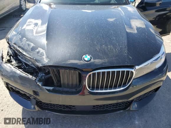 2017 BMW 7 Series 740e xDrive with VIN WBA7J2C33HG497980, listed as a Copart auction lot 50244384 with 115,728 mi miles and . Bid and sale history available at DreamBid. Image 11.