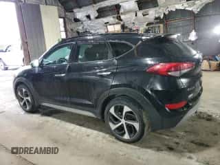 2018 Hyundai Tucson Limited z VIN KM8J3CA23JU813304, wystawiony jako Copart lot #86651605 z przebiegiem 128 587 mil mil oraz Szkoda całkowita • Salvage title. Historia ofert i sprzedaży dostępna na DreamBid. Obrazek 2.