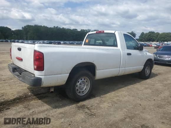 2007 Dodge 1500 ST с VIN 1D7HA16K87J580574, выставлен на аукционе Copart как лот 83855935 с пробегом 177 172 миль миль и Чистый • Clean title. История ставок и продаж доступна на DreamBid. Изображение 3.