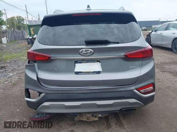 2019 Hyundai Santa Fe SEL with VIN 5NMS3CAD7KH134249, listed as a IAAI auction lot 42540889 with 142,411 mi miles and . Bid and sale history available at DreamBid. Image 16.