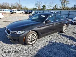 2023 BMW 5 Series 530i with VIN WBA53BH0XPWX98900, listed as a Copart auction lot 46243745 with 29,492 mi miles and Salvage title. Bid and sale history available at DreamBid. Image 1.