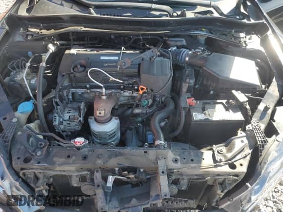 2017 Honda Accord EX-L with VIN 1HGCT1B6XHA001188, listed as a Copart auction lot 69225265 with 162,646 mi miles and Salvage title. Bid and sale history available at DreamBid. Image 11.