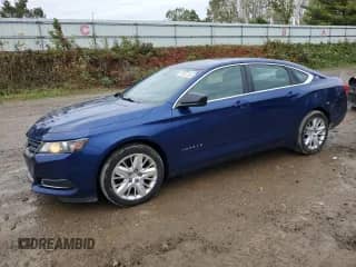 2014 Chevrolet Impala LS with VIN 1G11Y5SL4EU120765, listed as a Copart auction lot 80902335 with 147,939 mi miles and Salvage title. Bid and sale history available at DreamBid. Image 1.